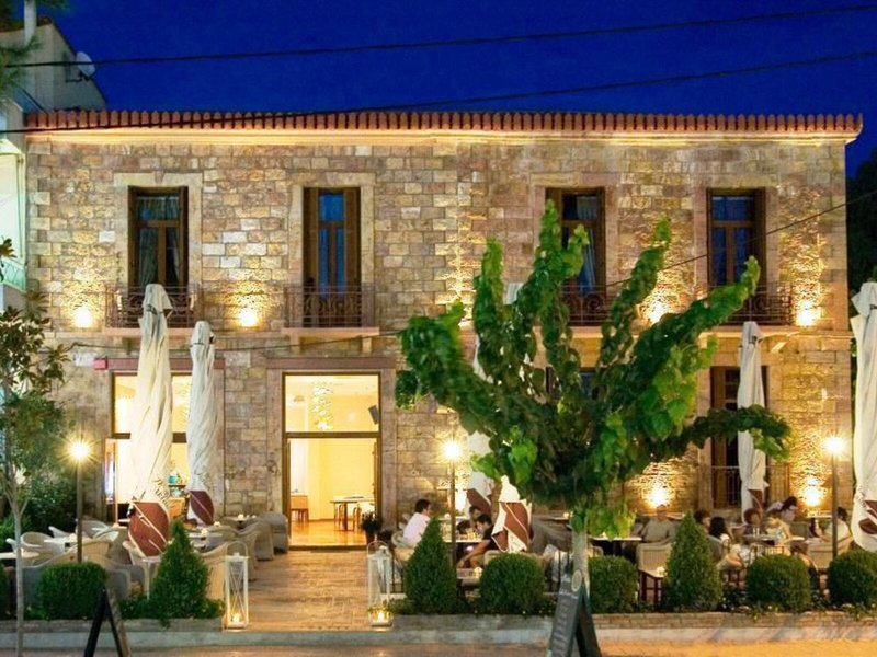 Aktaion Hotel in Loutra Edipsou, Volos (Pilion) Außenaufnahme