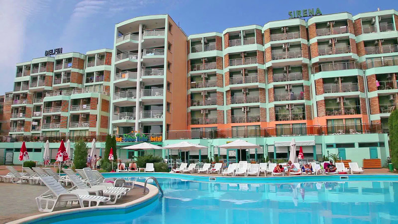 Sirena Hotel in Nessebar, Burgas Außenaufnahme