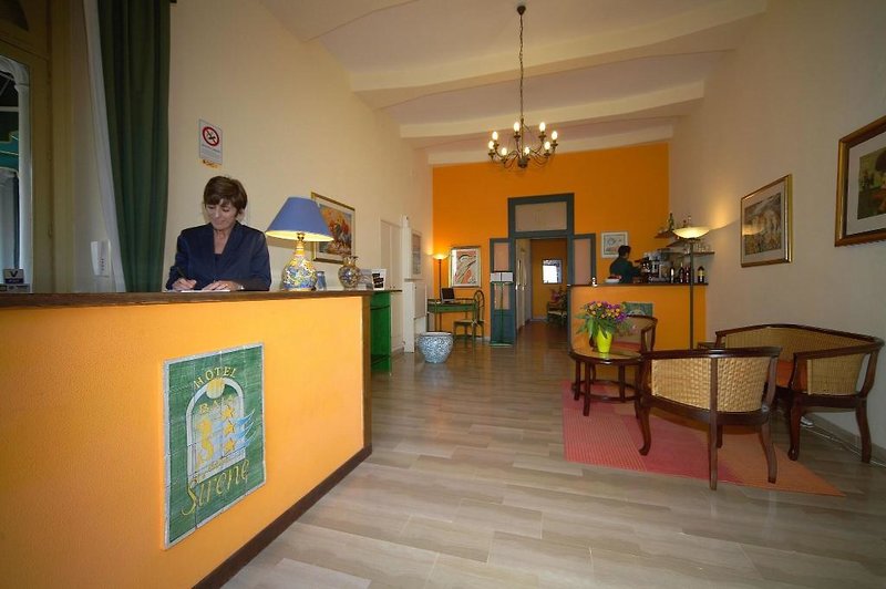 Hotel Baia delle Sirene in Taormina, Catania Lounge/Empfang