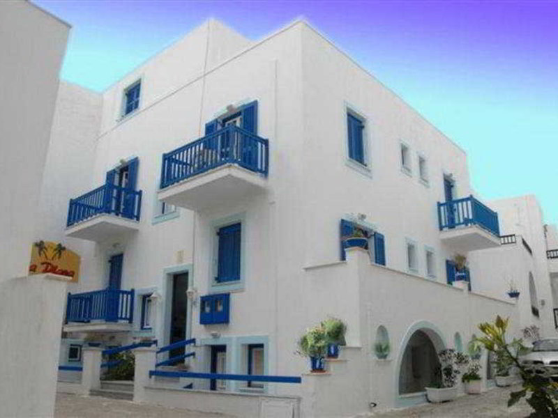 Princess Mare Hotel in Naxos Stadt, Santorini Außenaufnahme