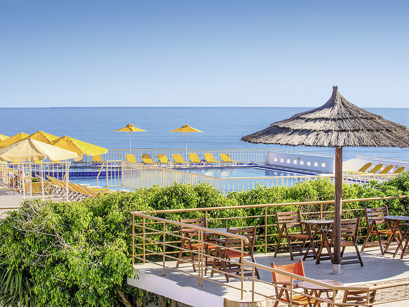 Hotel Yassou Kriti in Georgioupoli, Chania (Kreta) Terasse
