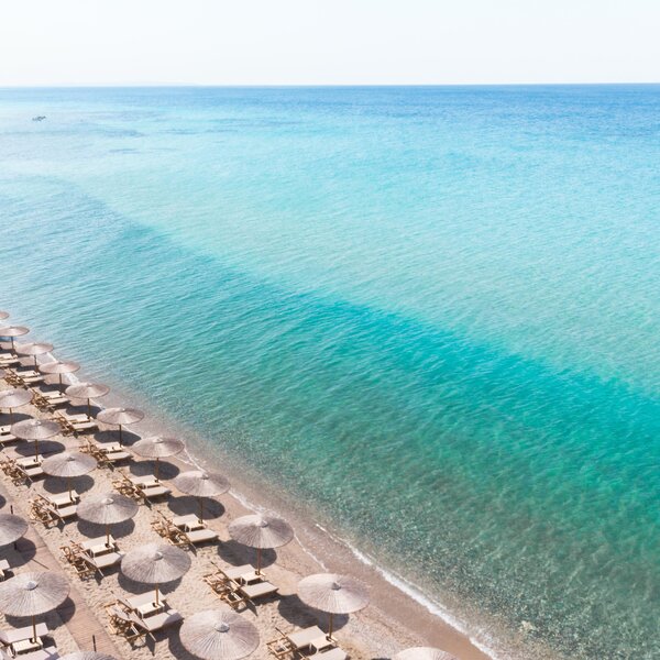 Georgalas Sun Beach Resort in Nea Kallikrateia, Thessaloniki (Chalkidiki) Strand