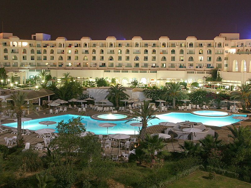 El Mouradi Hammamet in Yasmine Hammamet, Tunis (Tunesien) Außenaufnahme
