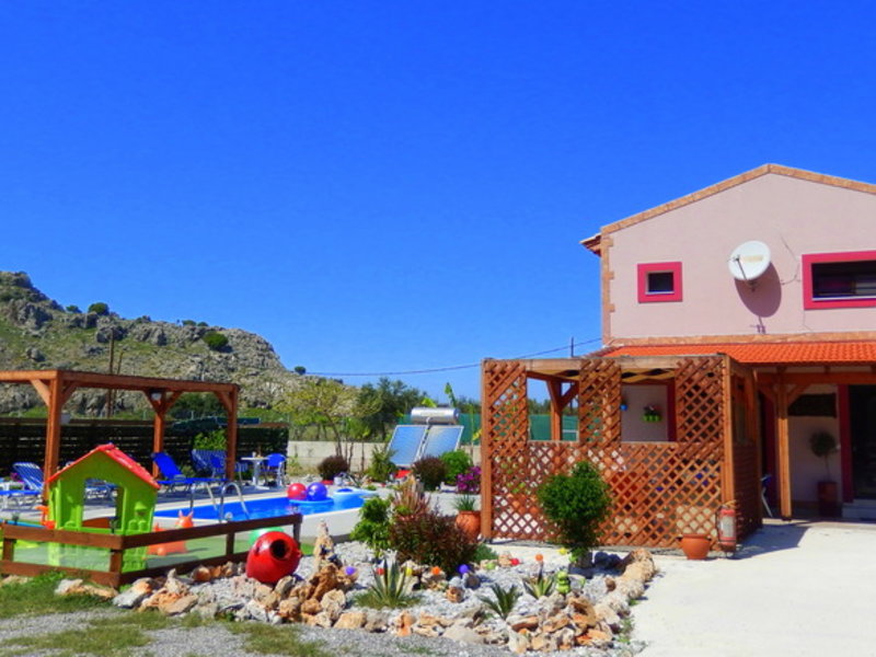 Stergios Villa in Kolymbia, Rhodos Außenaufnahme