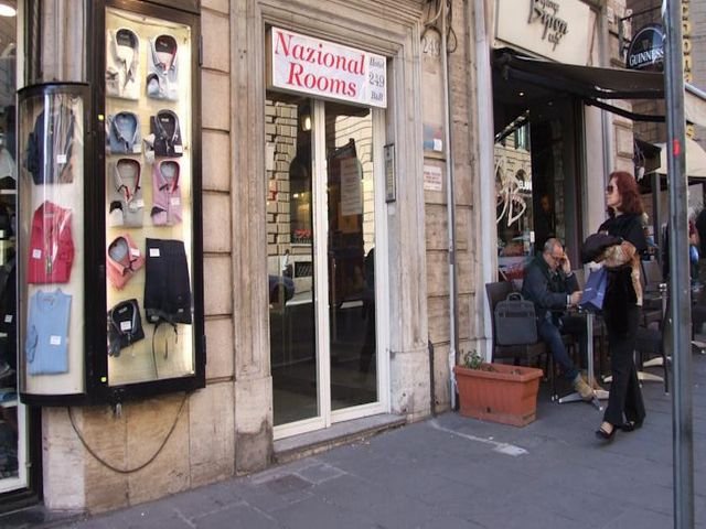 Nazional Rooms in Rom, Rom-Fiumicino Lounge/Empfang