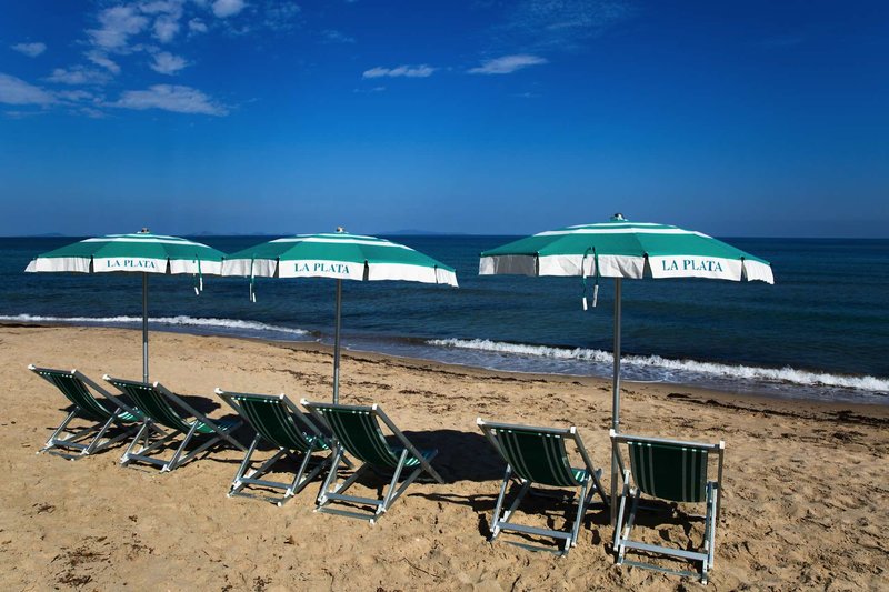 Q-Resort in Platamona, Olbia,Sardinien Strand