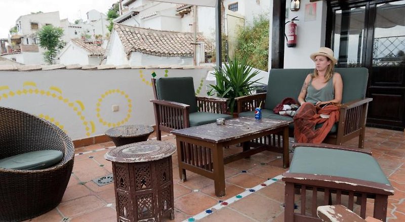 Oasis Backpackers Hostel Granada in Granada, Granada Lounge/Empfang