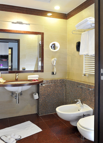 Kolbe Hotel Rome in Rom, Rom-Fiumicino Badezimmer