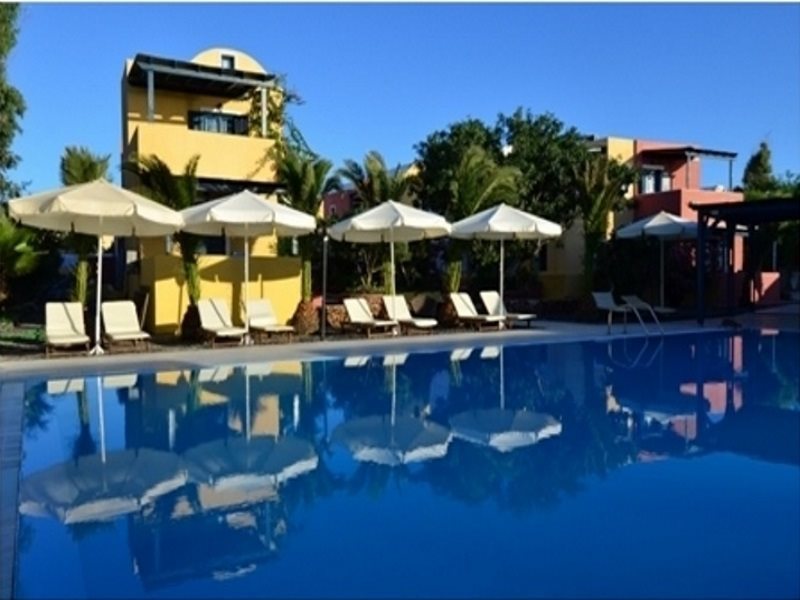 Okeanis Beach Hotel in Agia Paraskevi, Santorini Pool