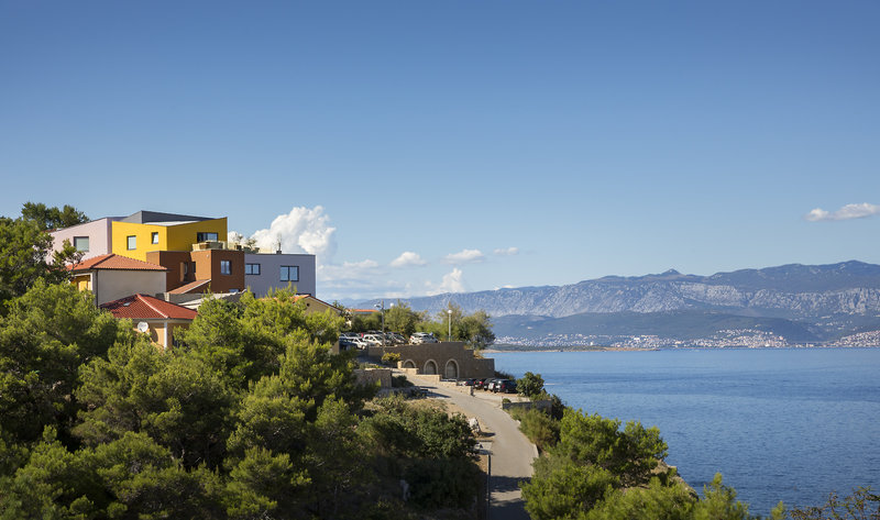 Hotel Vinotel Gospoja in Vrbnik, Rijeka (Kroatien) Außenaufnahme