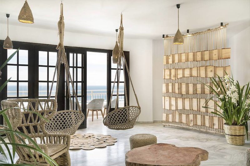 Lithos Hotel in Pythagorio, Samos Lounge/Empfang