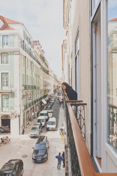 Esqina Urban Lodge in Lissabon, Lissabon Terasse