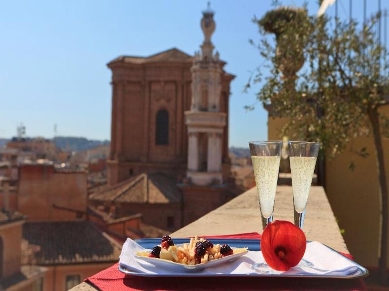 Hotel Pincio in Rom, Rom-Fiumicino Terasse