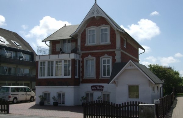 Villa Wally in Westerland, Außenaufnahme