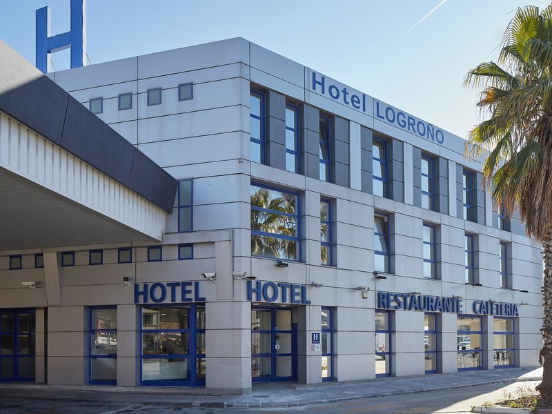 Hotel Logroño Avda de Madrid 25 in Logroño, Bilbao Außenaufnahme