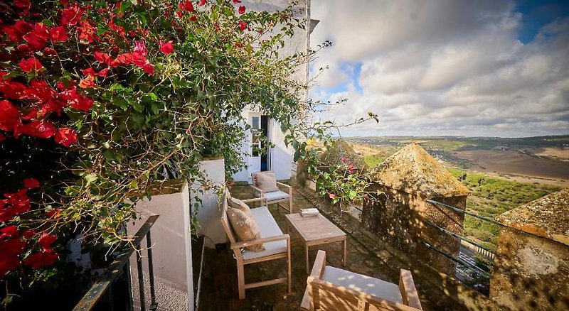 Bekkeh in Vejer de la Frontera, Jerez De La Frontera Terrasse