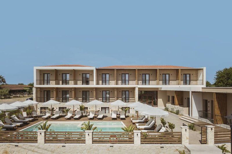 Verano Afytos Hotel in Afitos, Thessaloniki (Chalkidiki) Terrasse