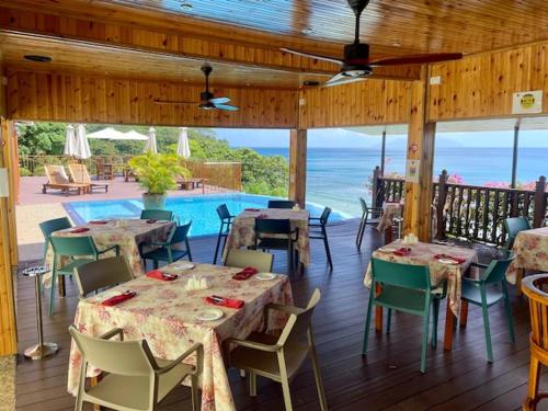 Treasure Cove in Bel Ombre, Mahe, Seychellen Restaurant