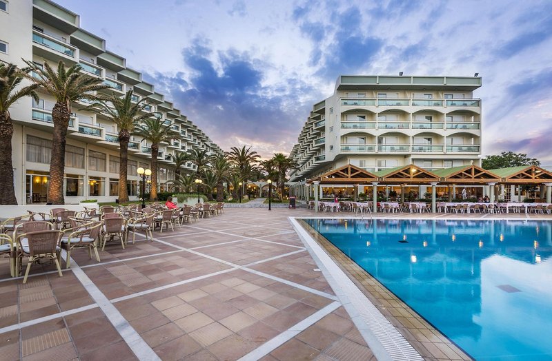 Apollo Beach Hotel in Faliraki, Rhodos Außenaufnahme