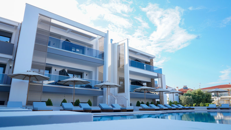 Agnes Deluxe Hotel in Pefkochori, Thessaloniki (Chalkidiki) Außenaufnahme