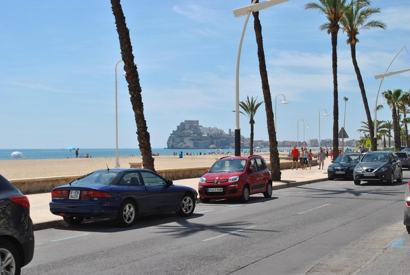 Felipe II in Peñiscola, Barcelona Außenaufnahme