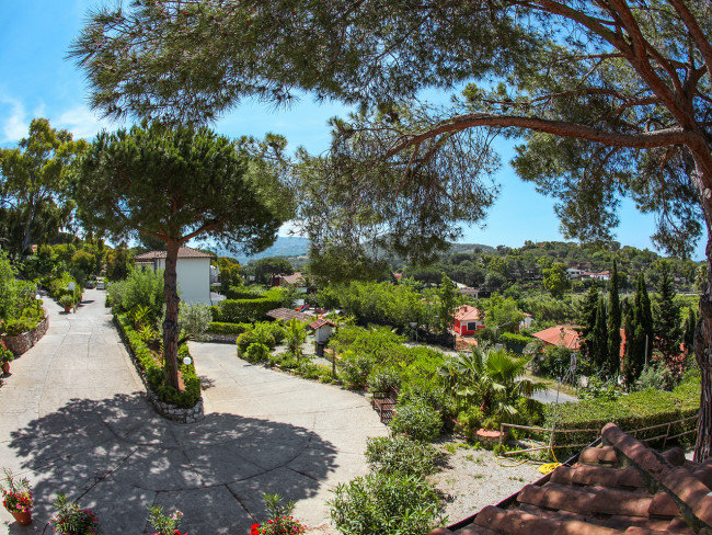 Villa Giulia in Porto Azzurro, Elba Island Garten