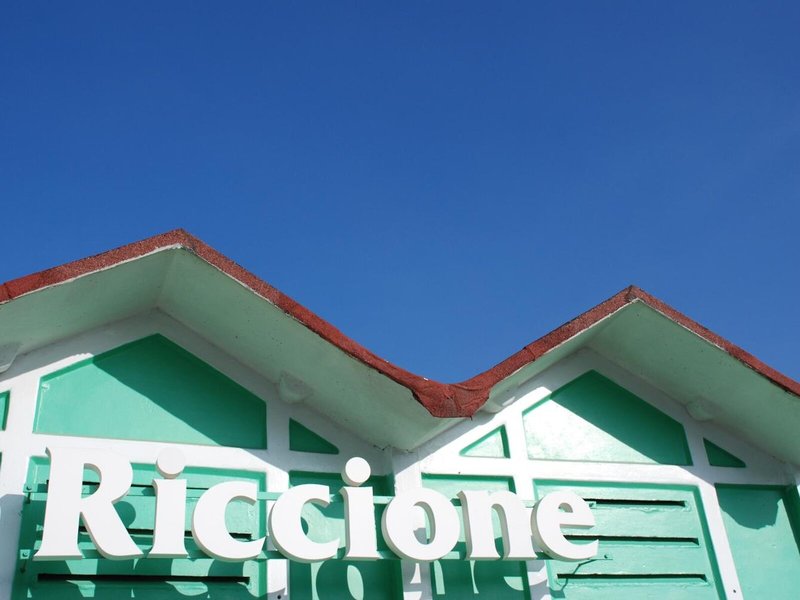 Milano Helvetia in Riccione, Rimini Außenaufnahme