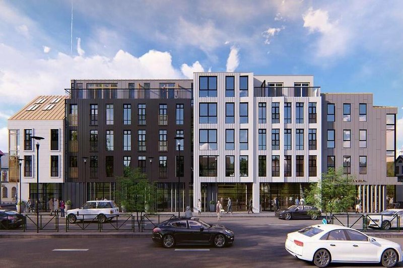 Hotel Reykjavík Saga in Reykjavik, Reykjavik (Island) Außenaufnahme