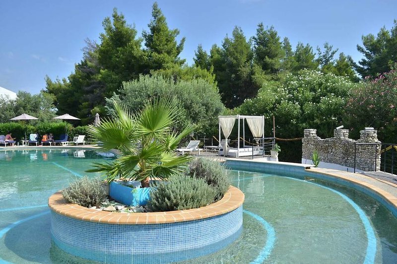 Greek Pride Aithrion Hotel in Kryopigi, Thessaloniki (Chalkidiki) Pool