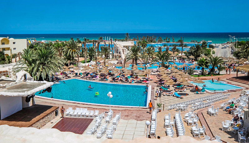 Baya Beach Aqua Park Resort & Thalasso in Midoun, Djerba (Tunesien) Pool