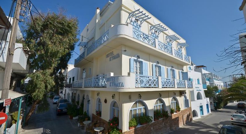 Kymata Hotel in Naxos Stadt, Santorini Außenaufnahme