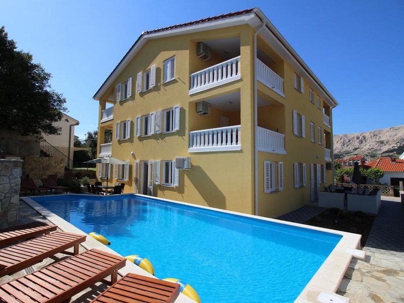 Apartments Gorica in Baska, Rijeka (Kroatien) Außenaufnahme