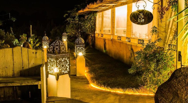AgriRistoChic Resort Li Espi in Palau, Olbia,Sardinien Terrasse