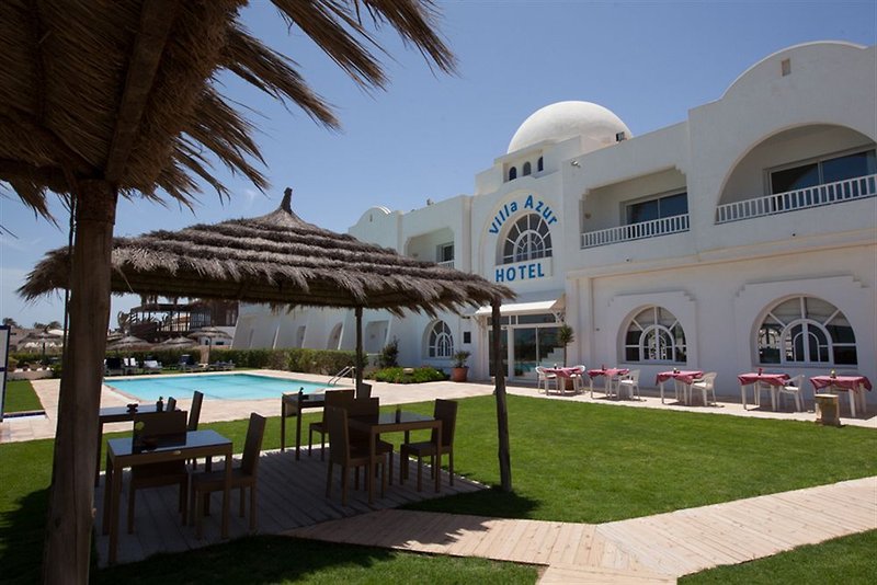Hotel Villa Azur in Houmt Souk, Djerba (Tunesien) Außenaufnahme
