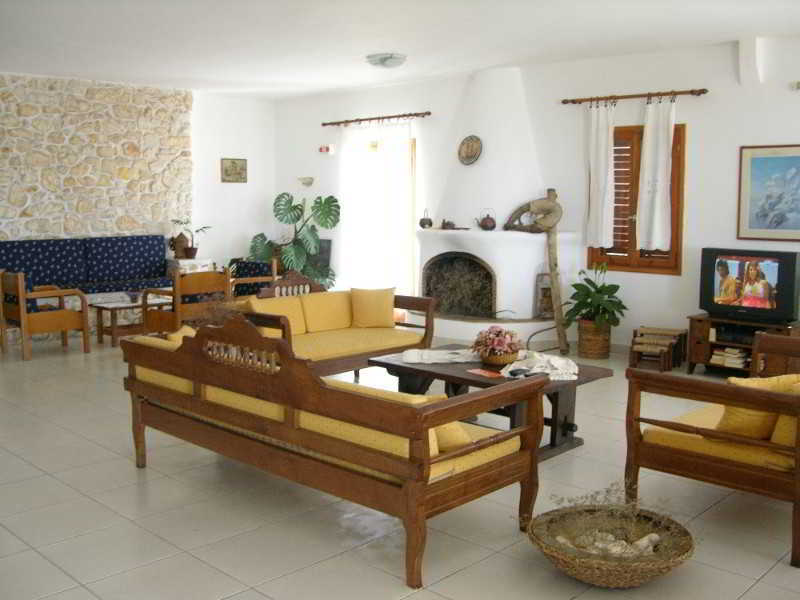 Hotel Eri in Parikia, Santorini Lounge/Empfang