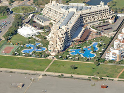 Hotel Almerimar in Almerimar, Malaga Außenaufnahme
