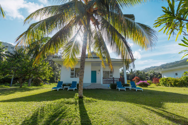 Chalets dAnse Forbans in Insel Mahé, Mahe, Seychellen Außenaufnahme