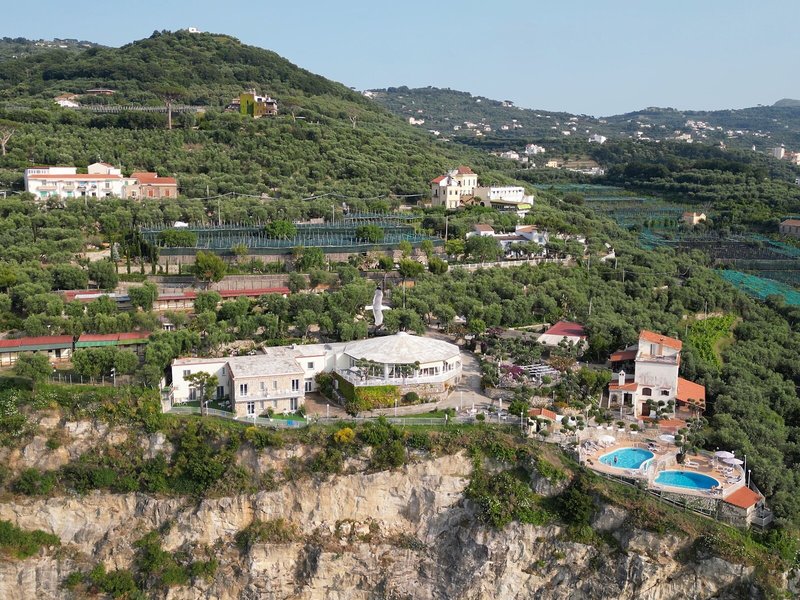 Villa Lubrense in Massa Lubrense, Neapel Landschaft