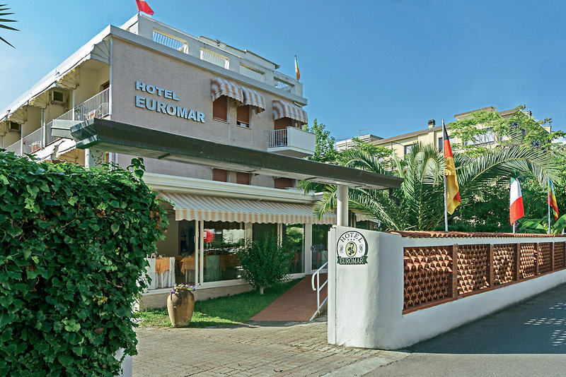 Hotel Euromar in Marina di Massa, Pisa Außenaufnahme