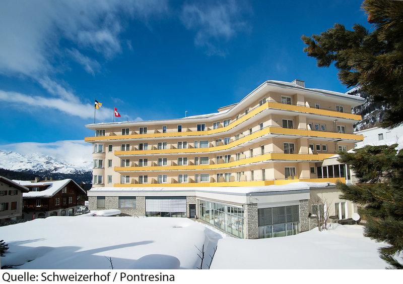 Hotel Schweizerhof Pontresina in Pontresina, Zürich (CH) Außenaufnahme