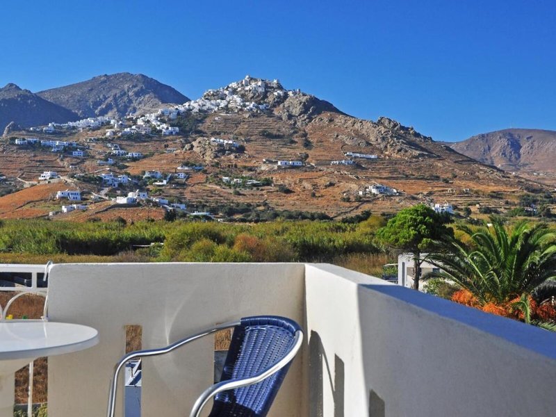 Hotel Maistrali in Livadi, Santorini Landschaft