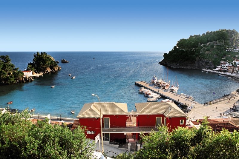 Acrothea Hotel in Parga, Preveza (Epiros/Lefkas) Außenaufnahme