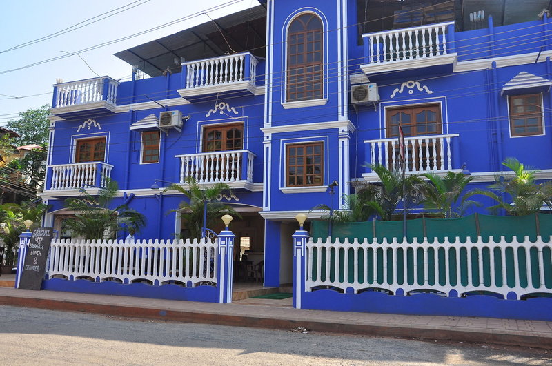 Hotel Seagull in Calangute, Goa (Indien) Außenaufnahme