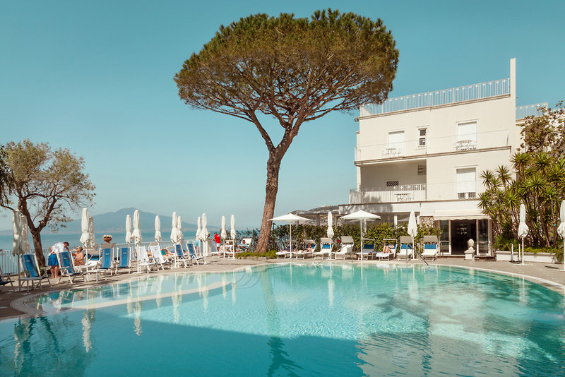 Grand Hotel Riviera in Sorrento, Neapel Pool