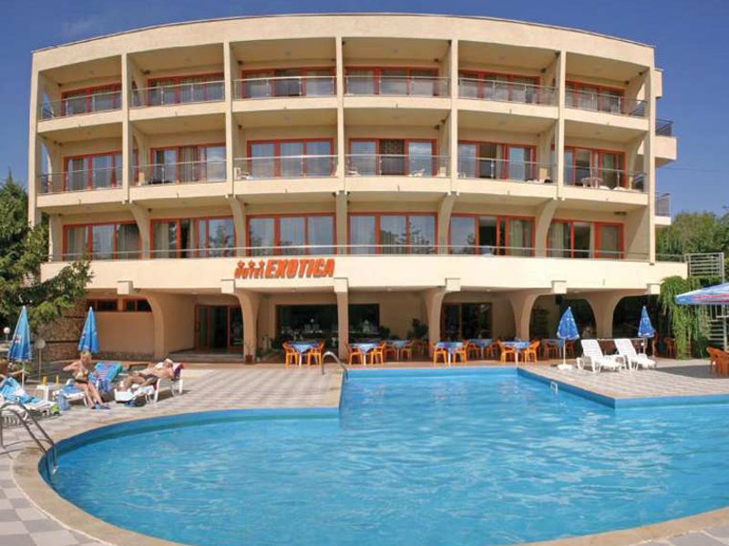 Hotel Exotica in Goldstrand, Varna Außenaufnahme