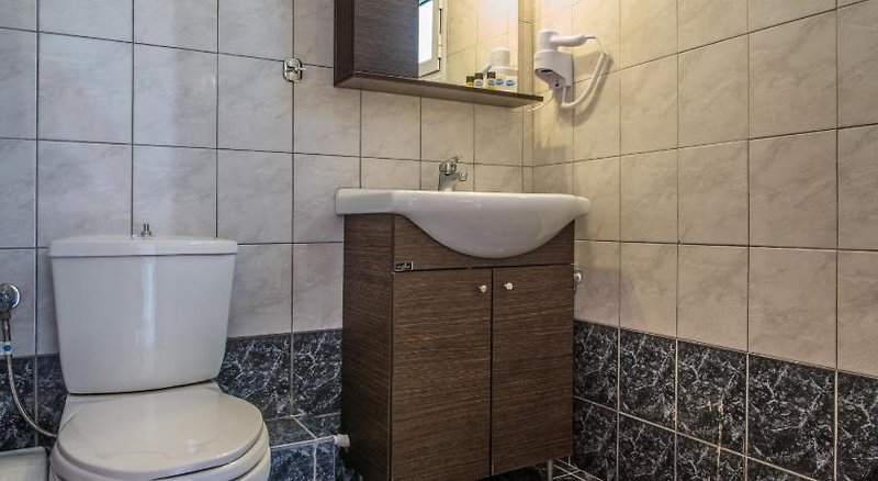 Caretta Resort in Toroni, Thessaloniki (Chalkidiki) Badezimmer