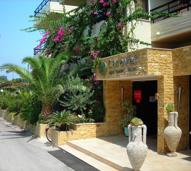 Caravel Apartment Hotel in Ixia, Rhodos Sehenswürdigkeiten