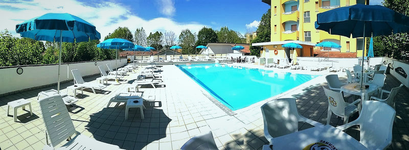 Parador Hotel & Residence in Valverde di Cesenatico, Bologna Pool