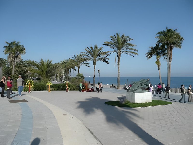 Doña Catalina in San Pedro de Alcántara, Malaga Terrasse