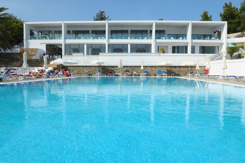 Hotel Ellia in Lardos, Rhodos Pool
